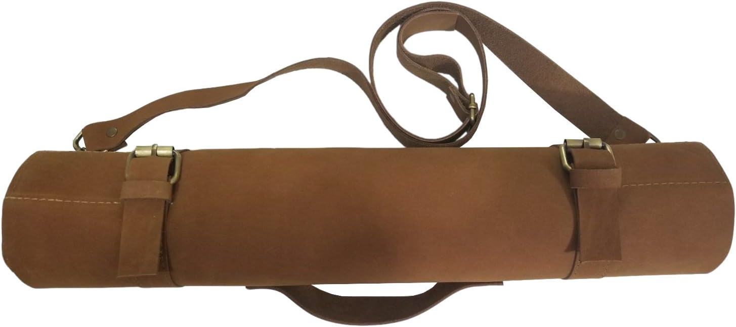 LUVSecretariates Lightweight Leather Chefs Knife Bag