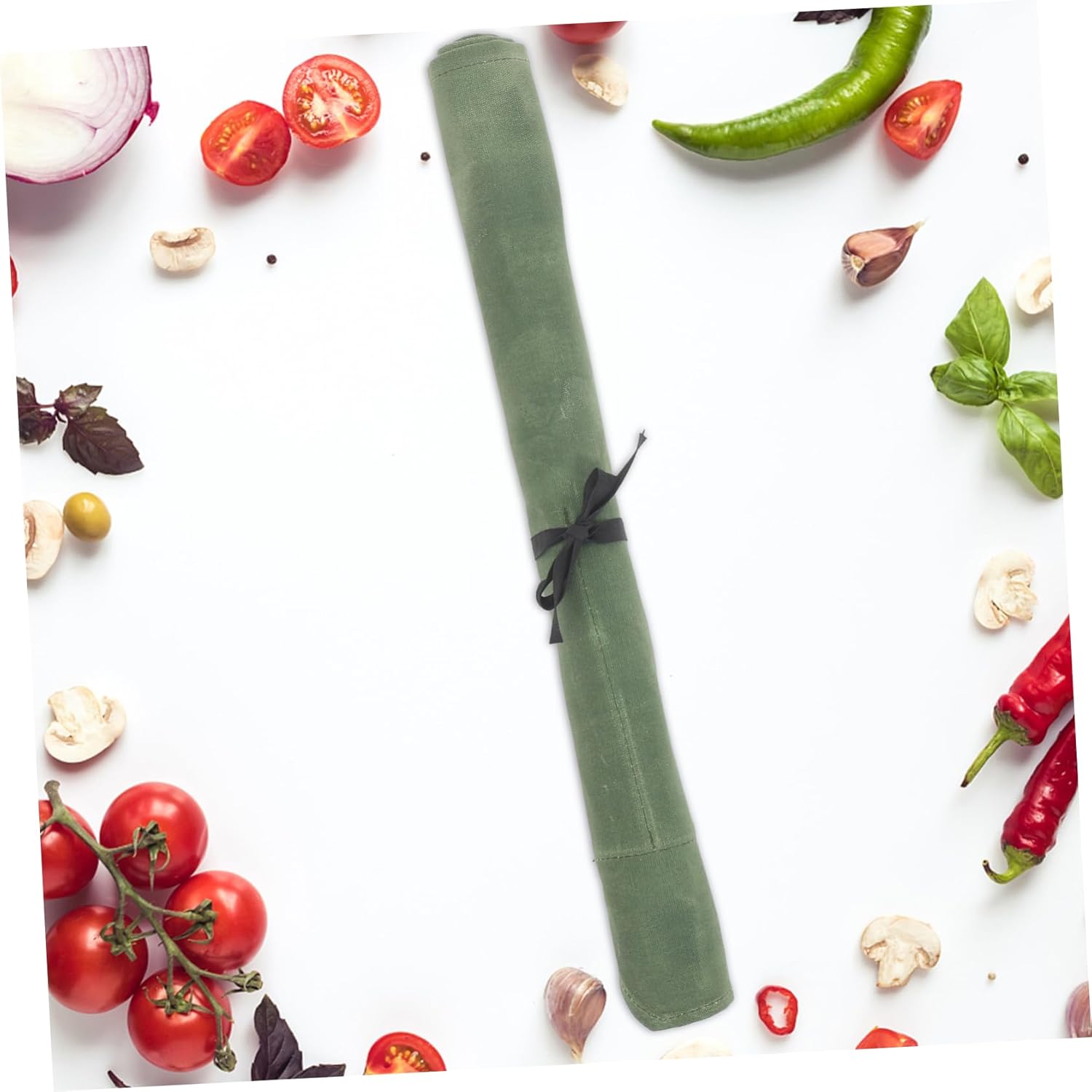 PrettyZoom Canvas Chef Knife Roll Bag