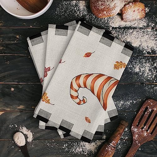Thanksgiving Plaid Kitchen Towels