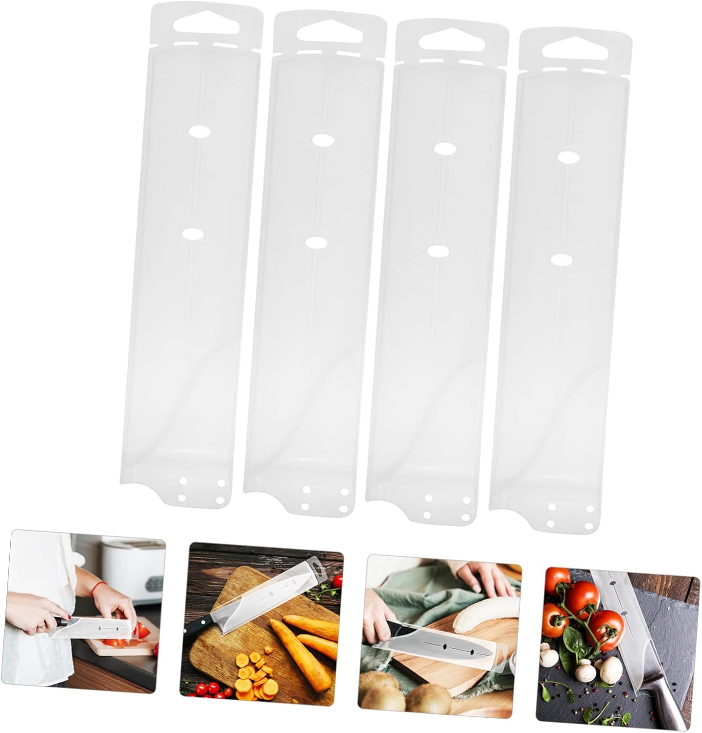 Sturdy 4-Piece Chef Knife Guards