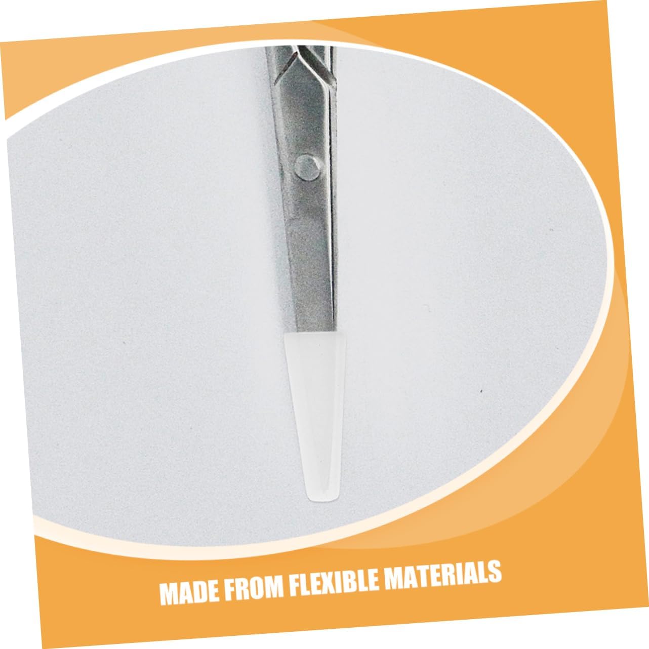 100-Piece Transparent Knife Tip Sleeves for Injury Prevention