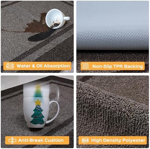 Anllugs Kitchen Rugs 24x36