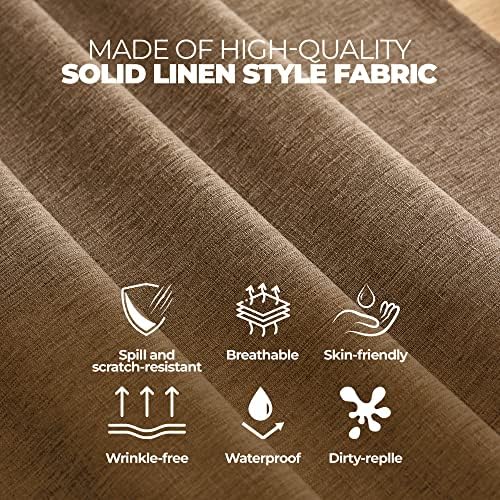 Versatile Rectangle Waterproof Dining Table Cloth