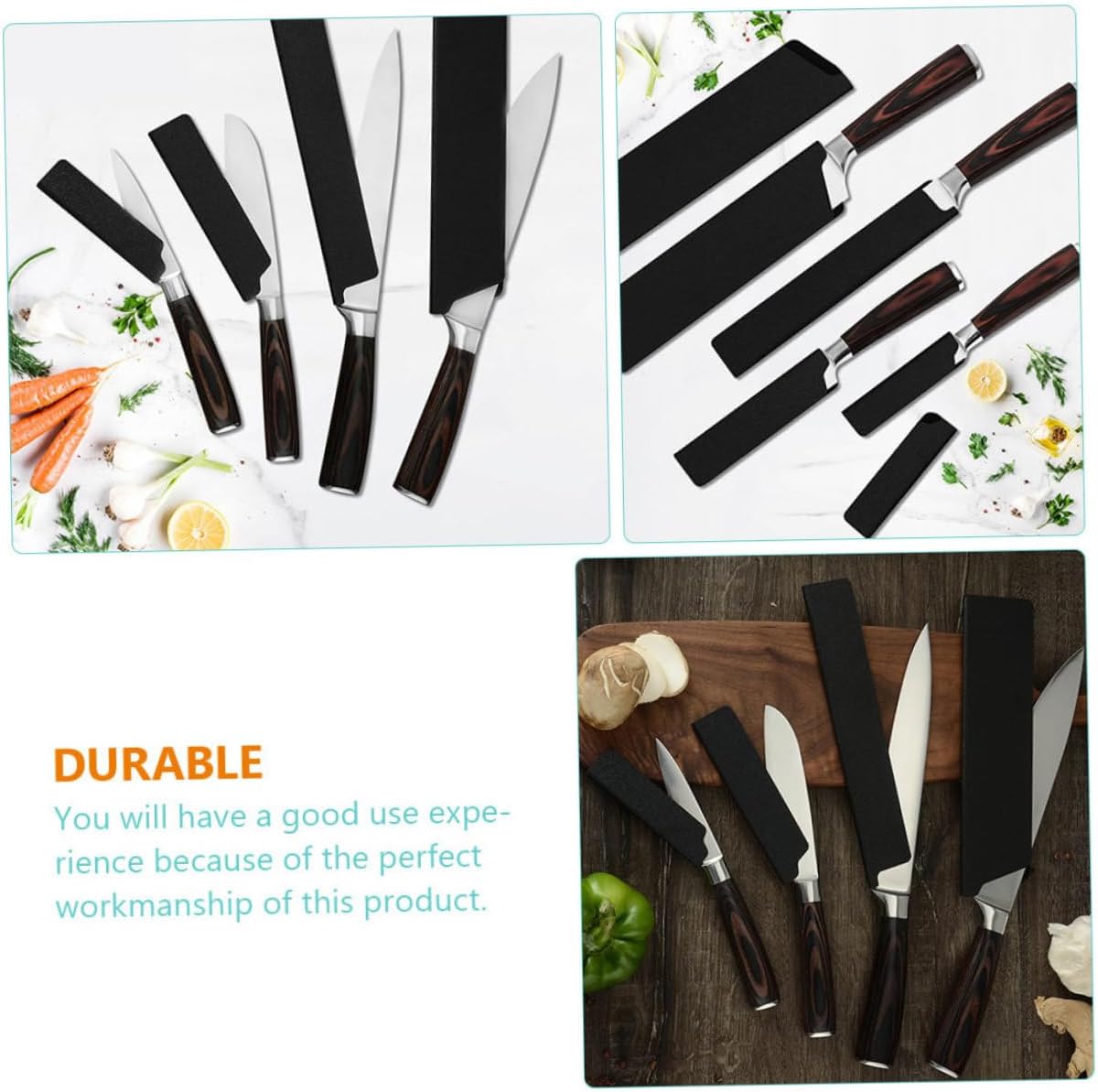 5-Piece Knives Case with Protector