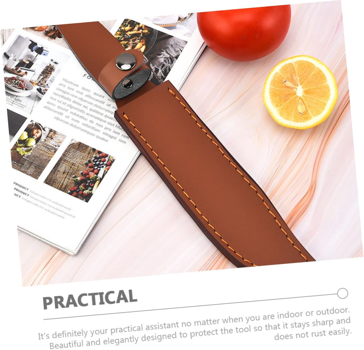 Leather Camping Cutter Sleeve