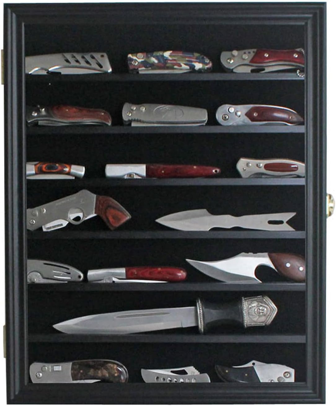 DisplayGifts Knife Display Case