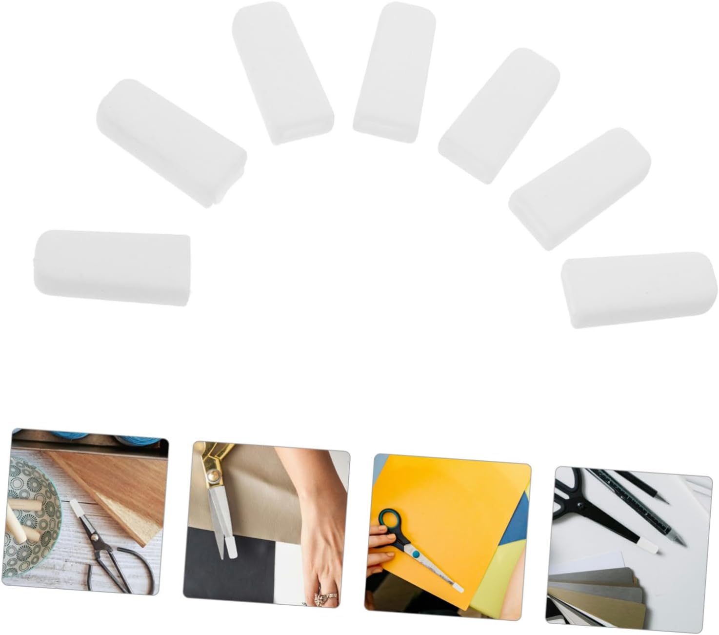 Cabilock Transparent Plastic Knife Tip Covers