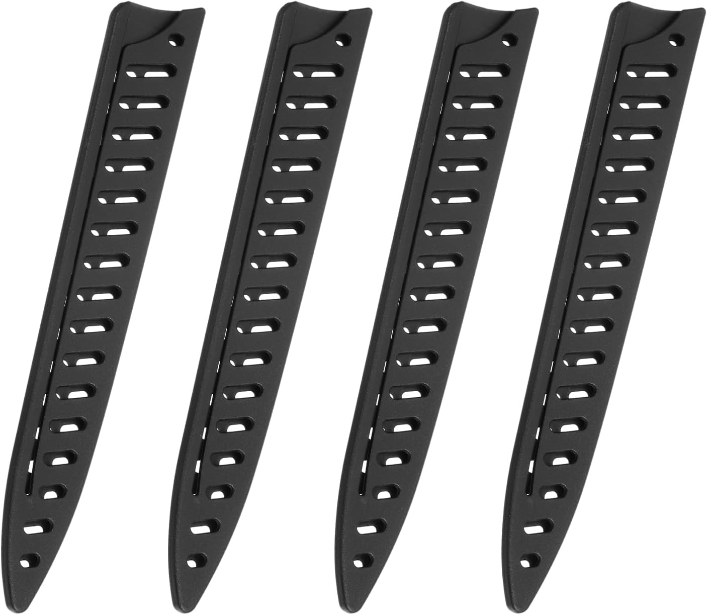 4-Piece Knife Cover 8 Black Protection