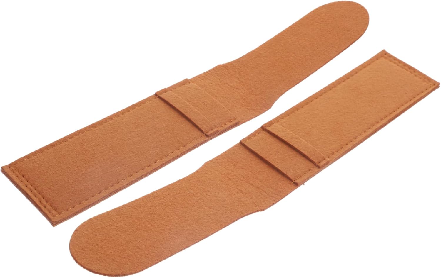 PRETTYZOOM 2pk Leather Cutlery Bag for Kitchen Storage