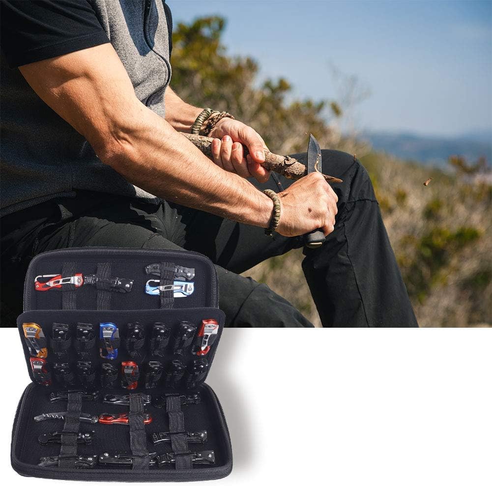 FOLDING KxFFIE KNAVE 61 SLOT POCkET CASE