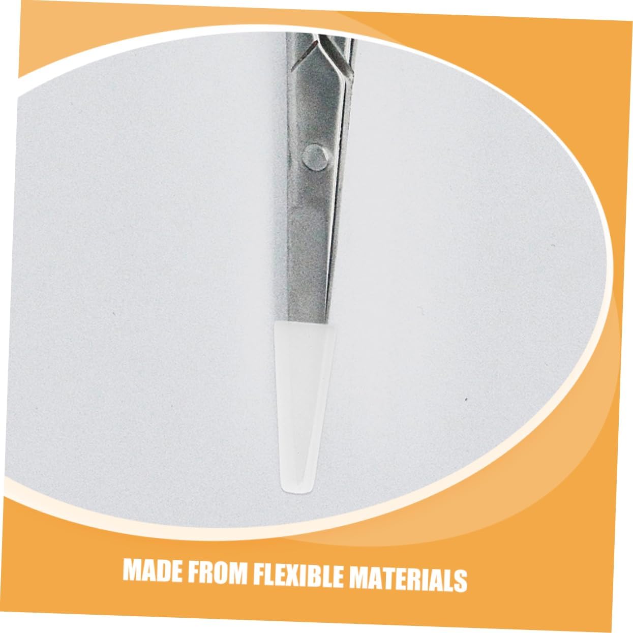BESTOYARD 100pcs Transparent Knife Tip Protector Cover