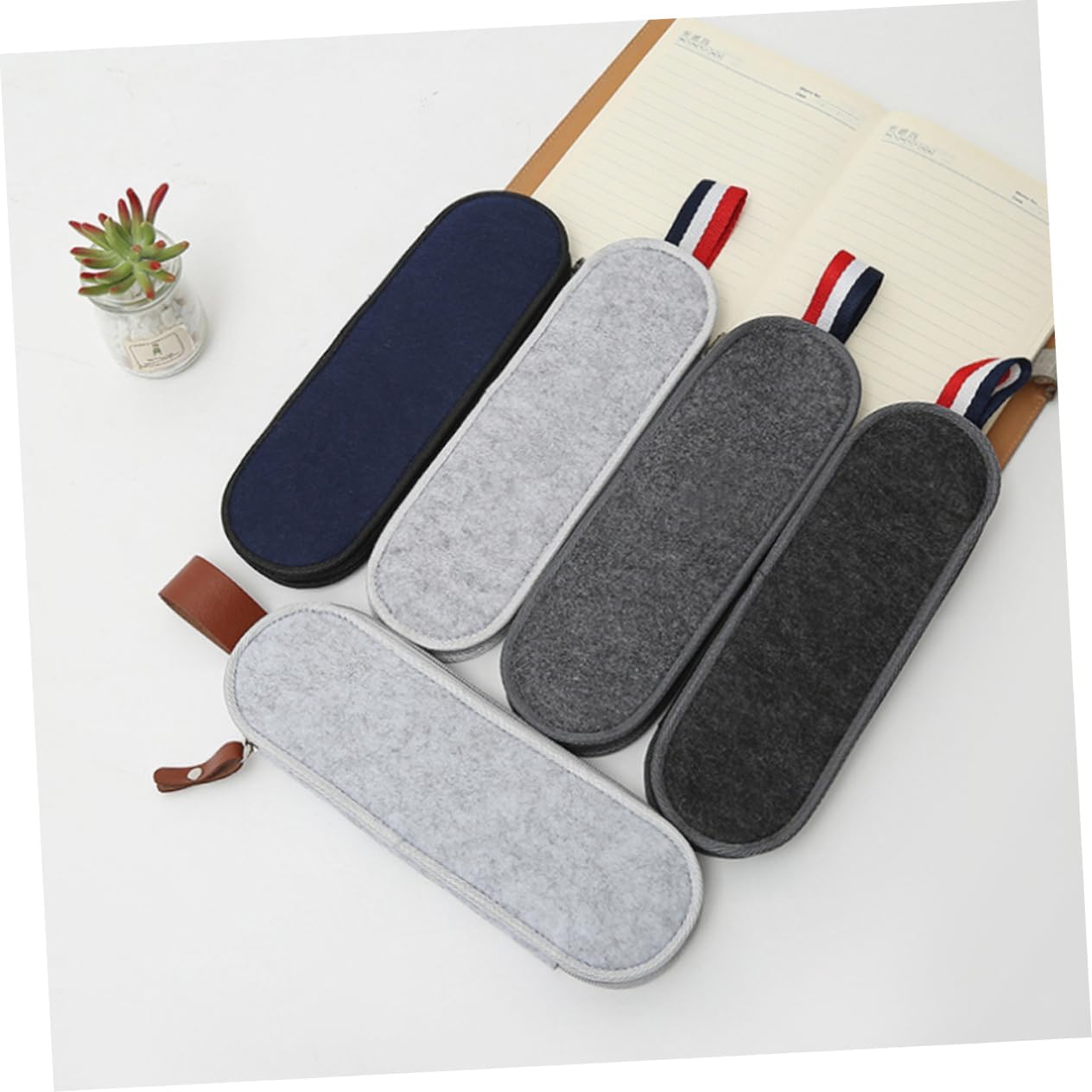 Luxshiny 2pcs Flatware Storage Pouch Camping Bag