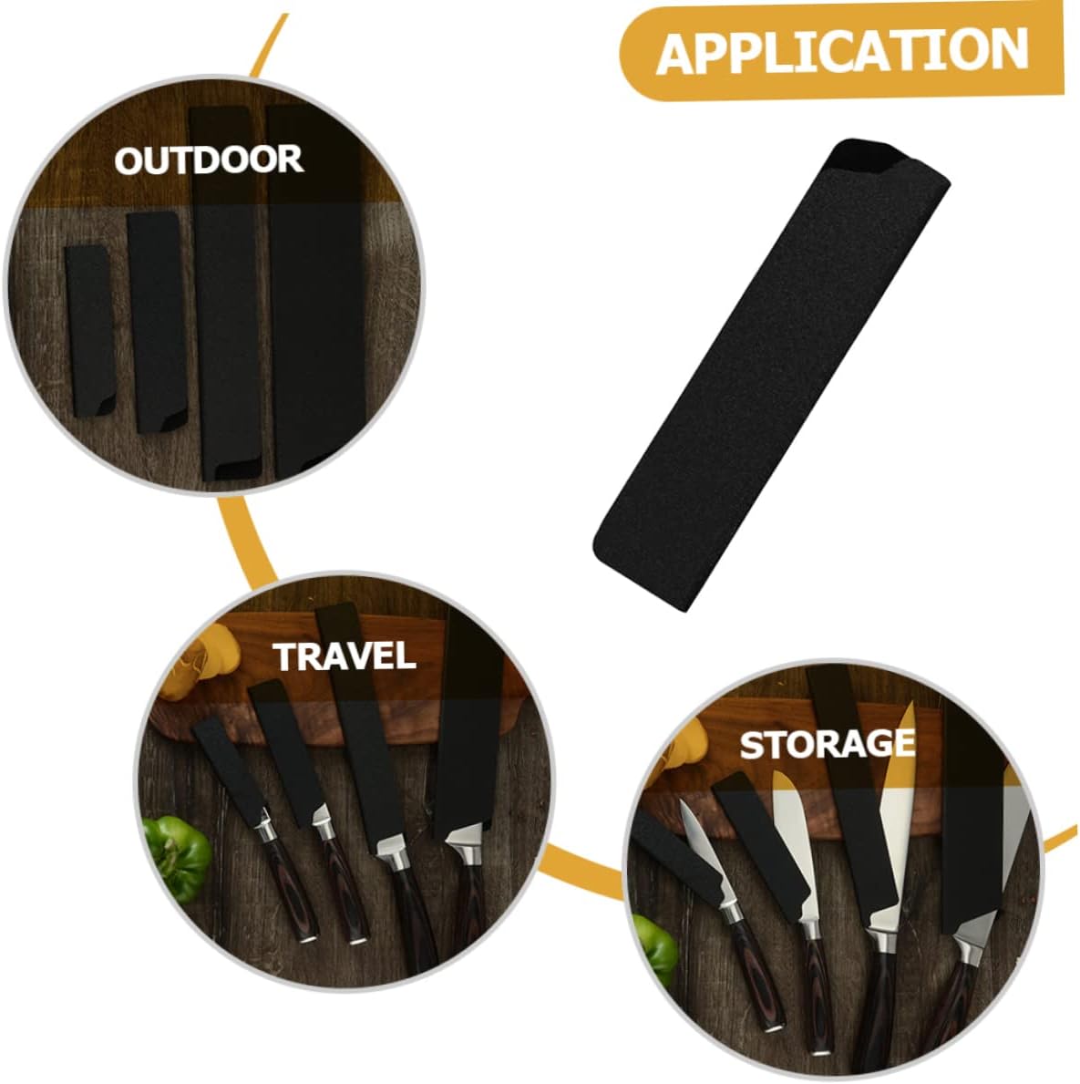 Premium Flocking Knife Sleeves Set