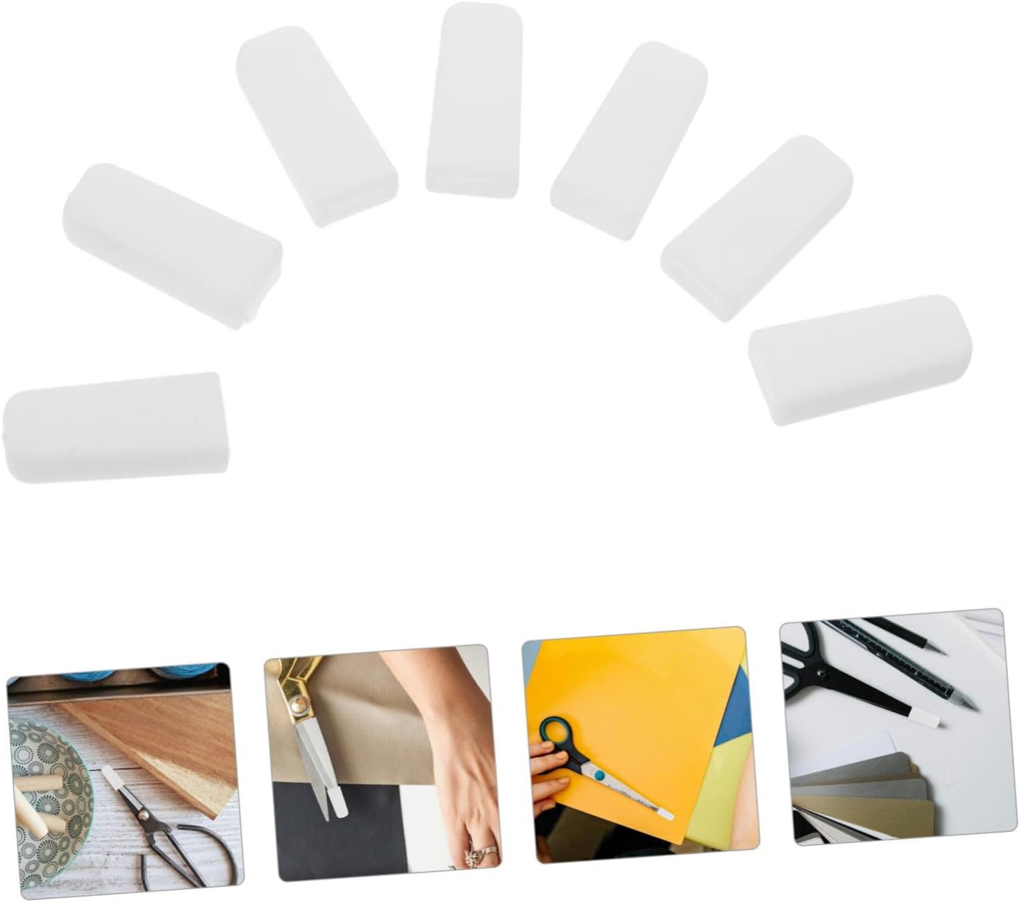 Transparent Plastic Knife Tip Covers for Kitchen Blades