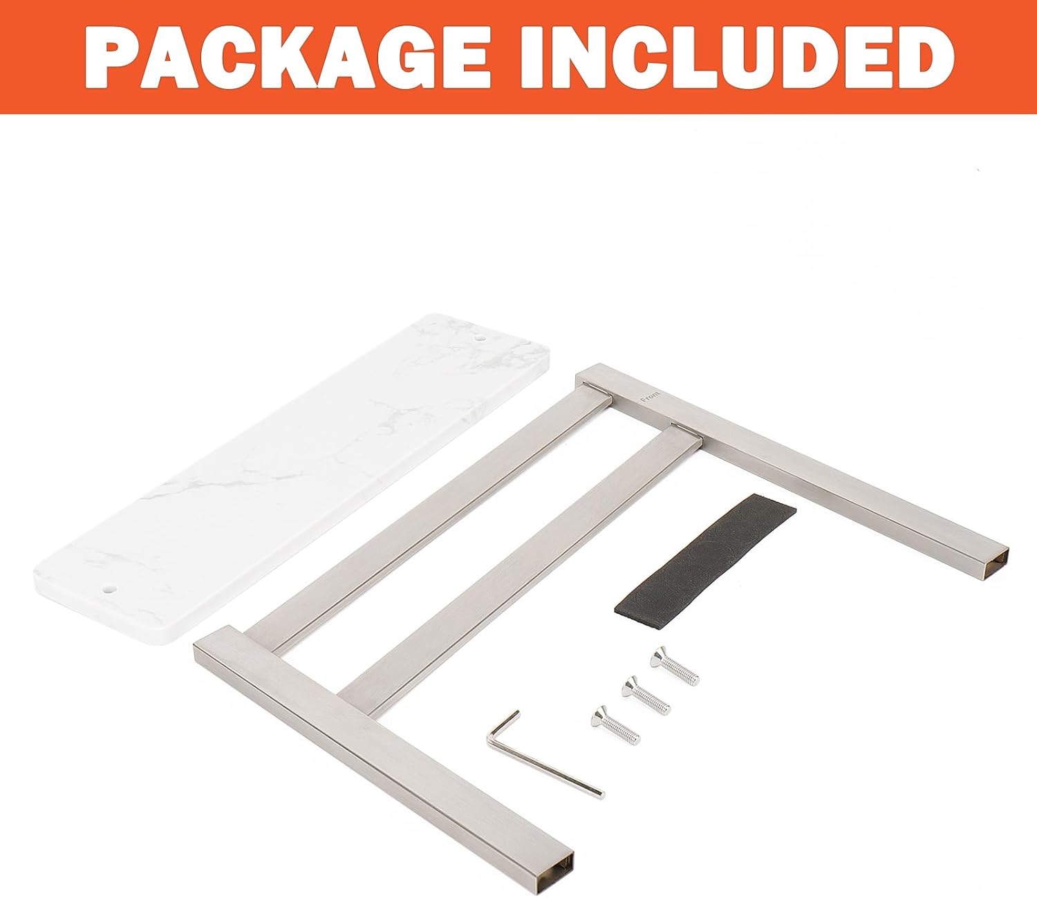 Sturdy Magnetic Knife Holder with Marble Base Perfect for Kitchen Storage
