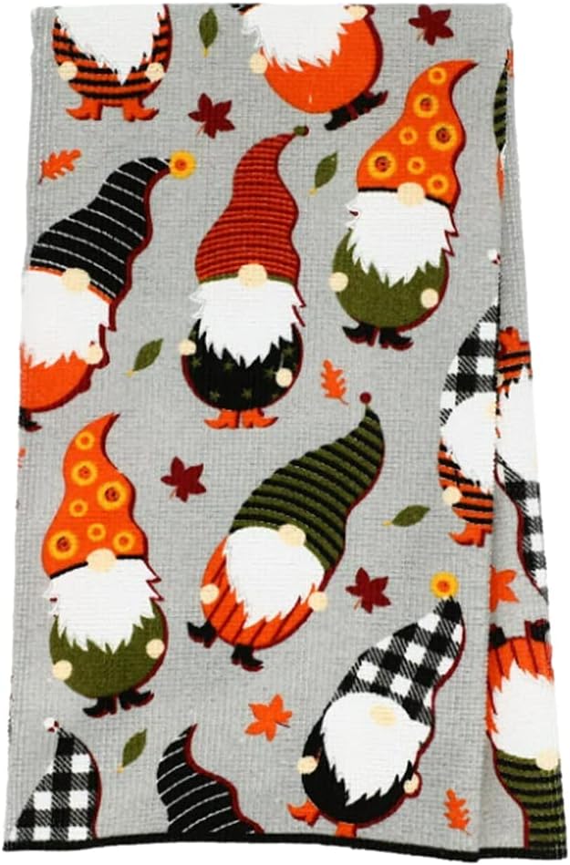 Halloween Gnome Kitchen Linens Set