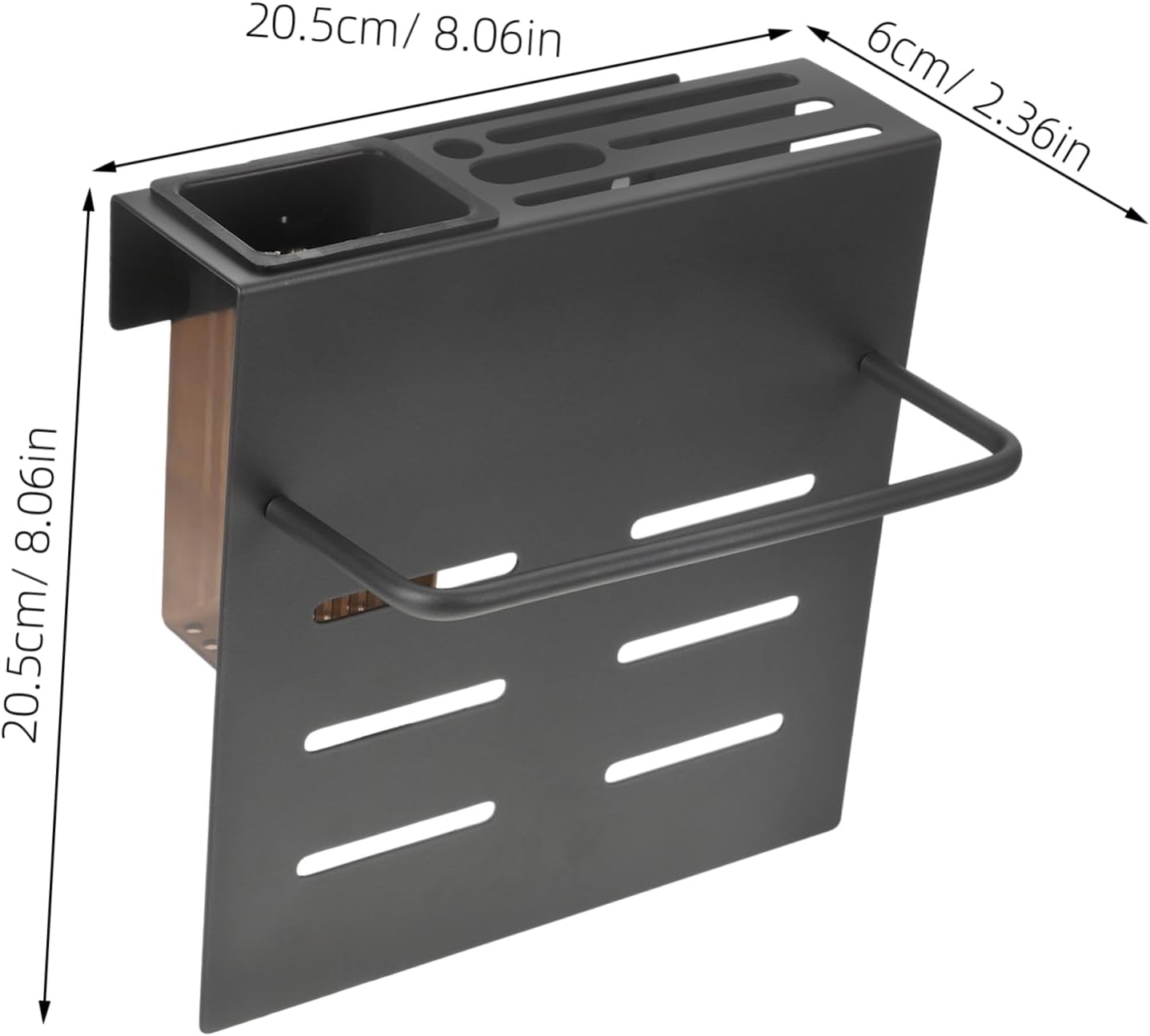 Wall-Mounted Knife Holder Space-Saving Storage Solution for Your Kitchen