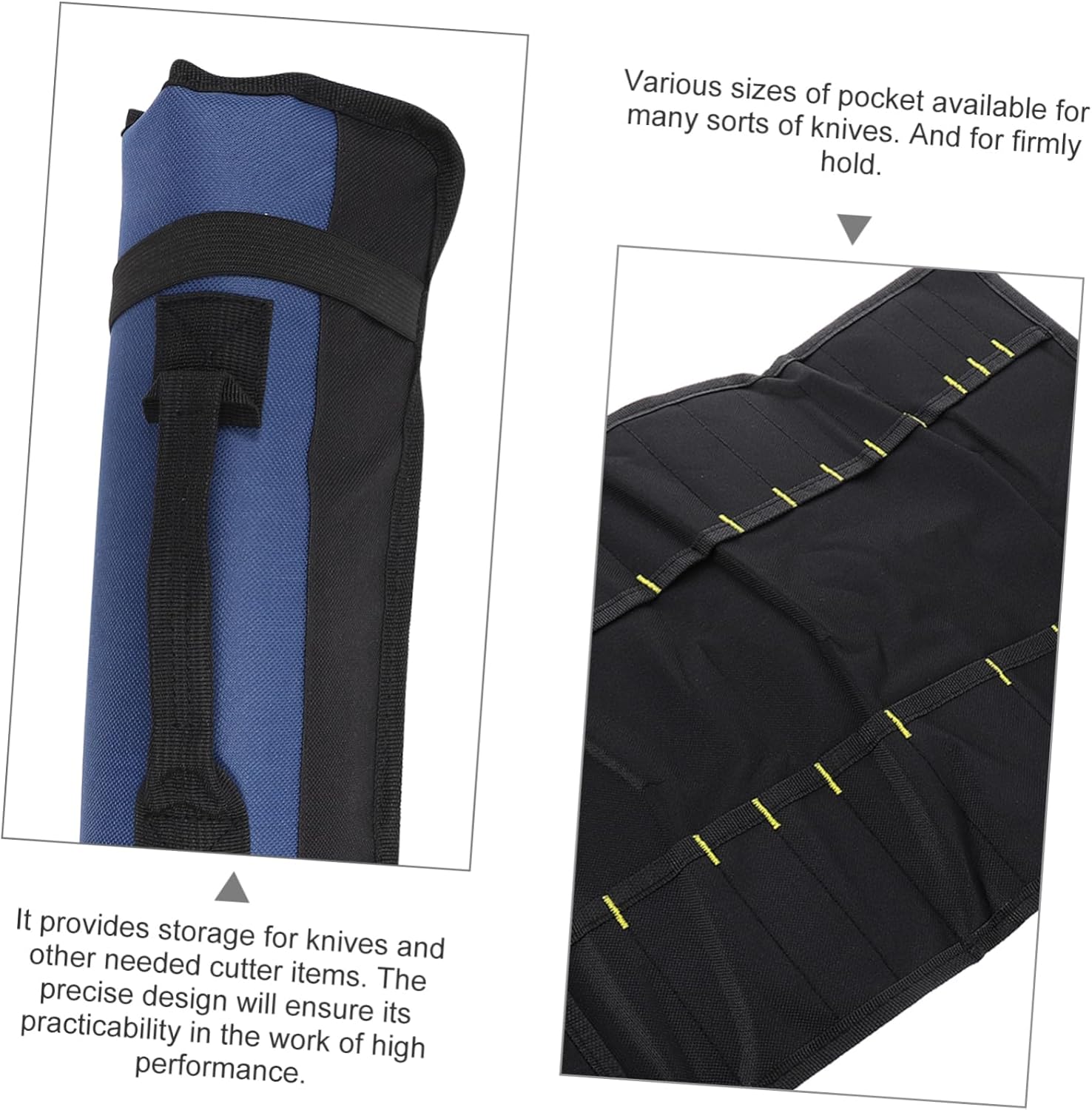 22-Pocket Outdoor Cutlery Organizer Bag for Travelers