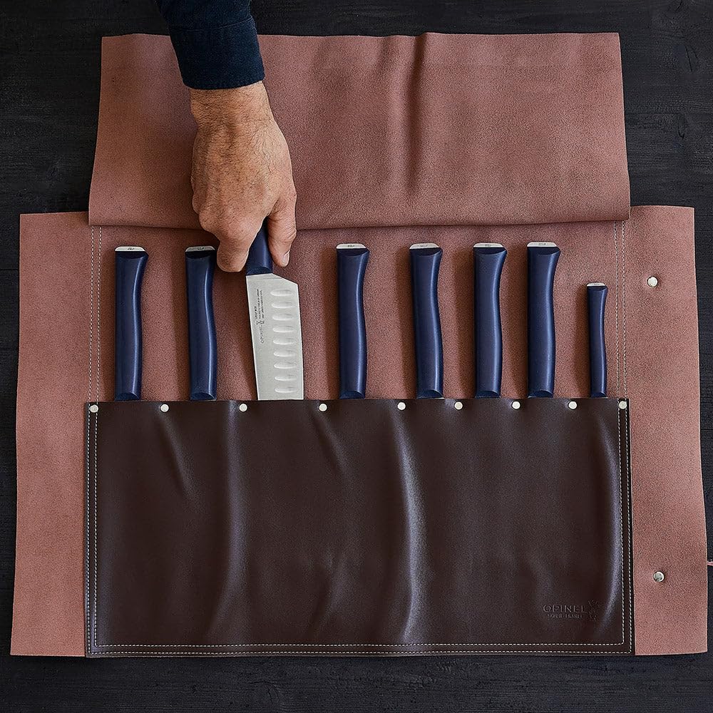 Elegant Synthetic Leather Chef Knife Roll