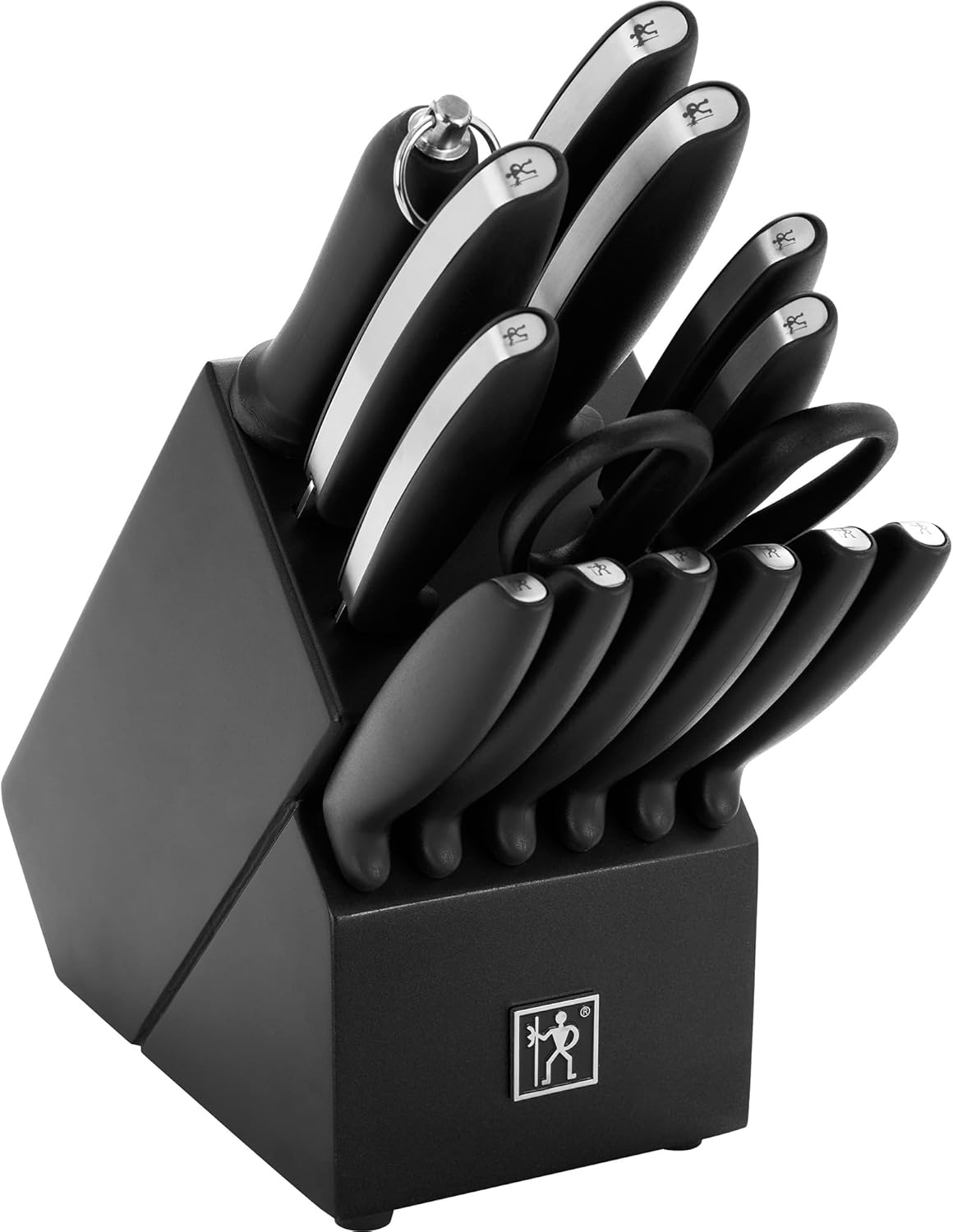 Henckels Silver Symmetry 15-Piece Knife Block Set
