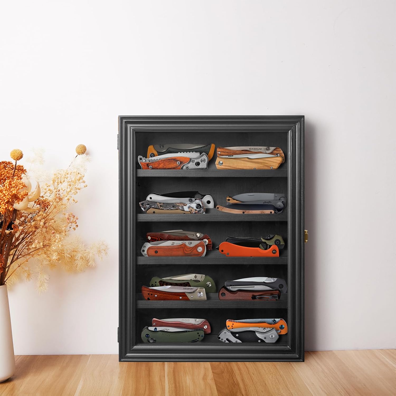 ZAYALI Pocket Knife Display Case