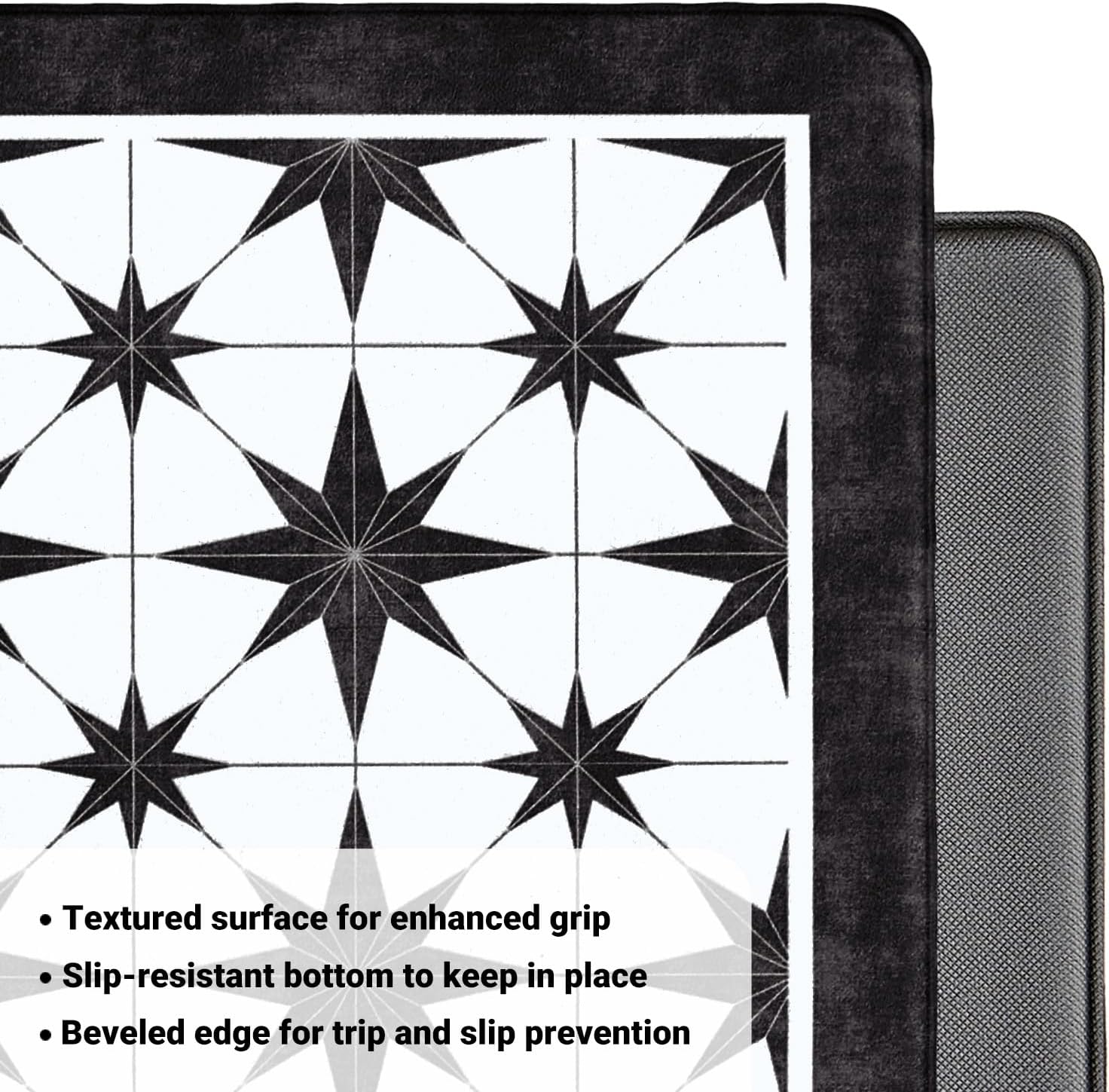 ANTIFATIGUE KITCHEN MATS NON-SLIP CUSHIONED RUGS FOR STANDING KITCHEN MORE 2PIECE SET