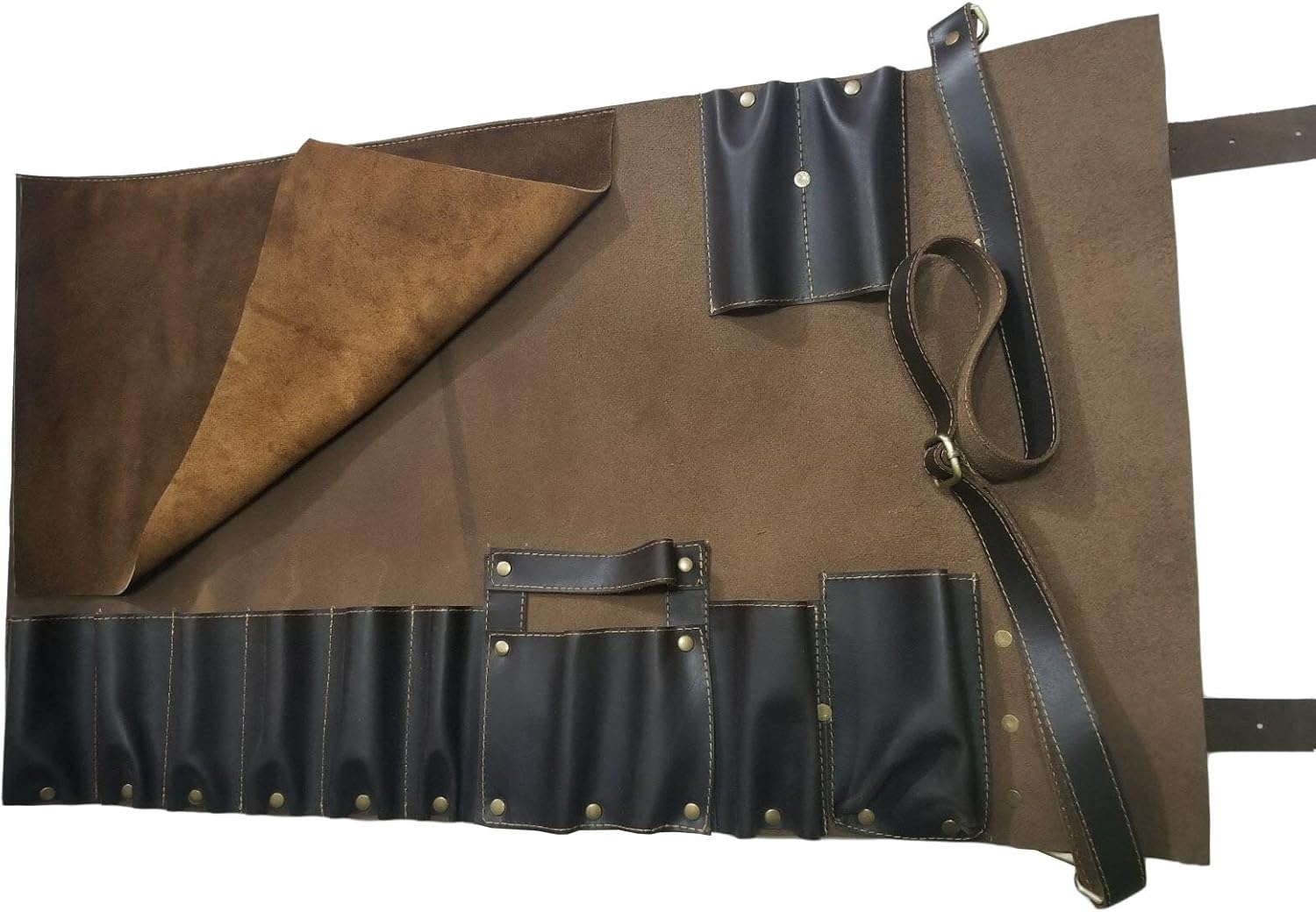 Professional Leather Chef Knife Bag