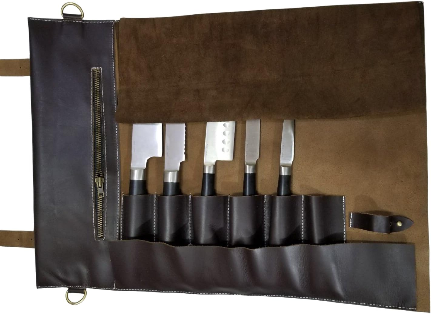 Premium Leather Chef Knife Bag