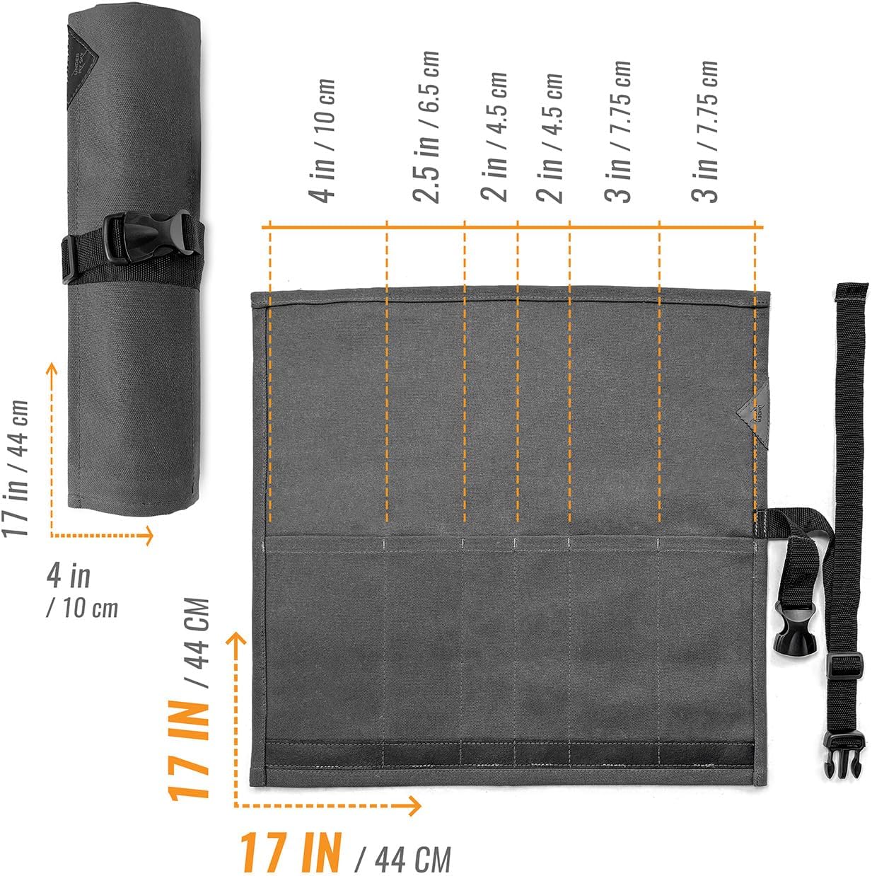 Under NY Sky Knives Roll Case