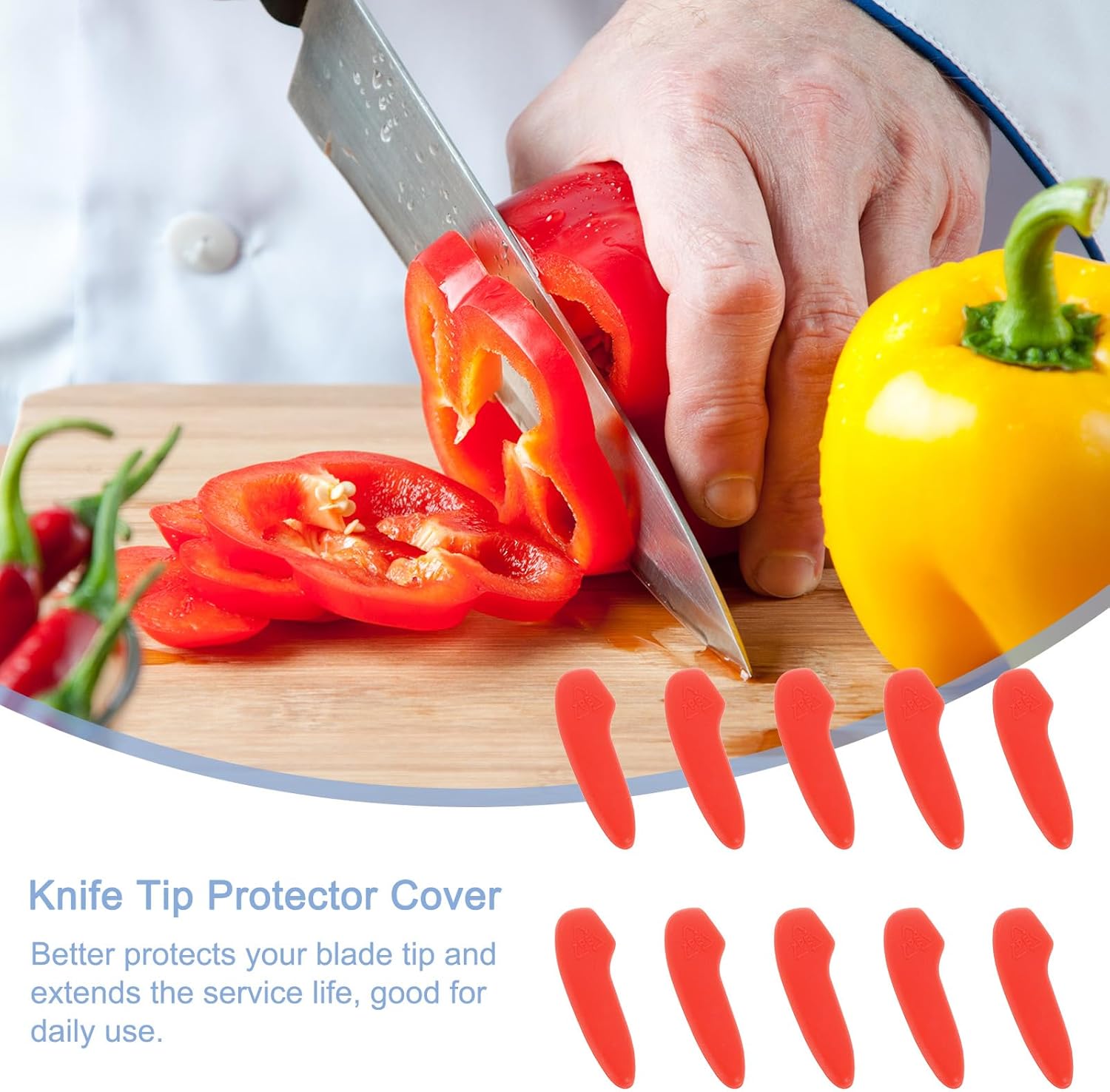 Uxcell 150Pcs Blade Knife Tip Protector Covers