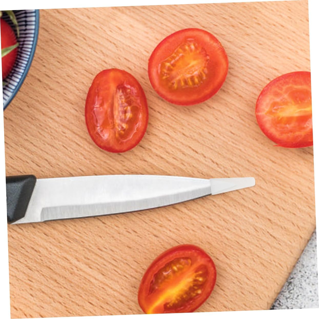 100-Piece Transparent Knife Tip Sleeves for Injury Prevention
