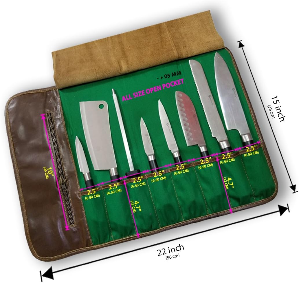 Premium Leather Chef Knife Bag Available from luvsecretlingerie