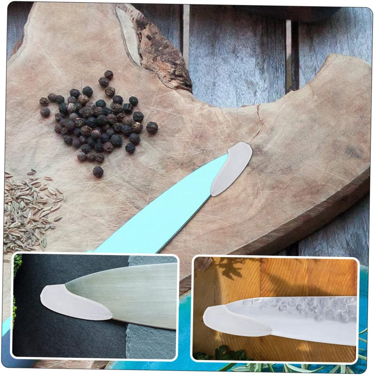25 Piece Knife Tips Sleeves with Easy Carry Design