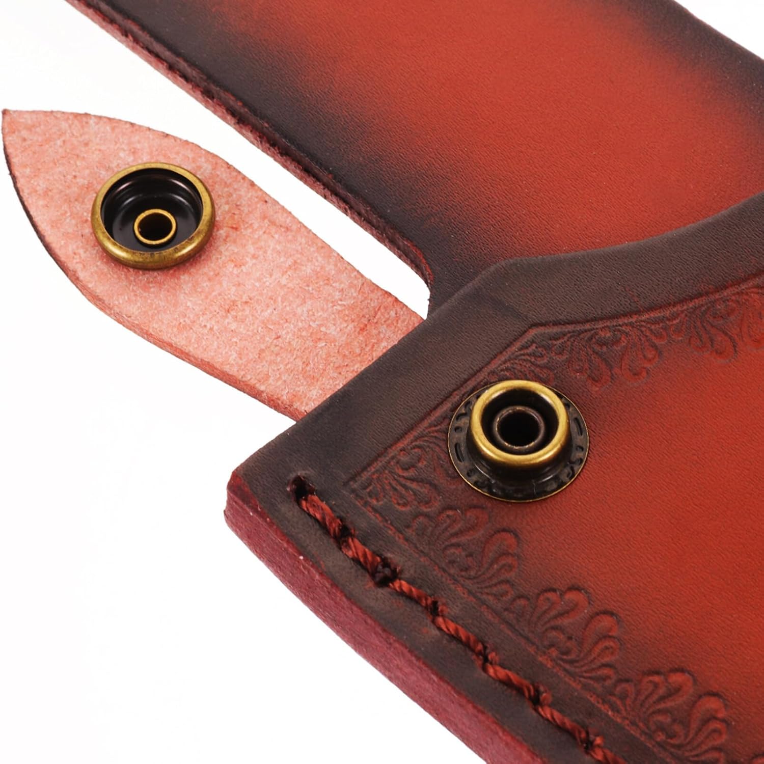 PRETTYZOOM Safety Knives Cover - PU Leather Edge Guard for Kitchen Use