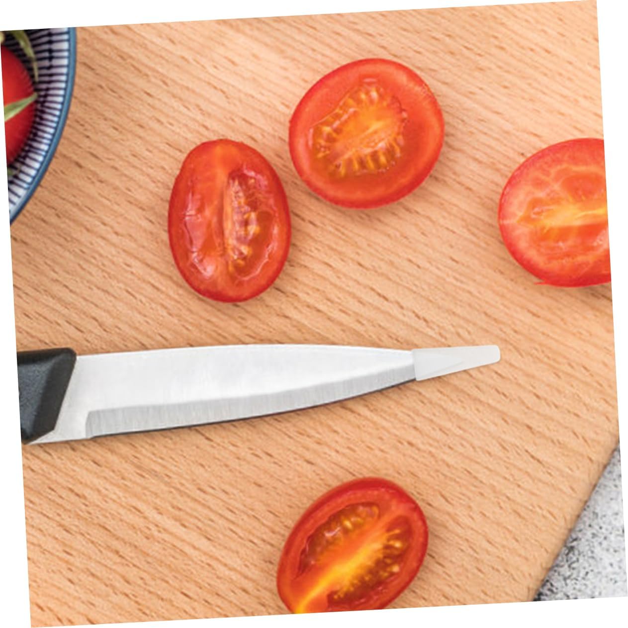 BESTOYARD 100pcs Transparent Knife Tip Protector Cover