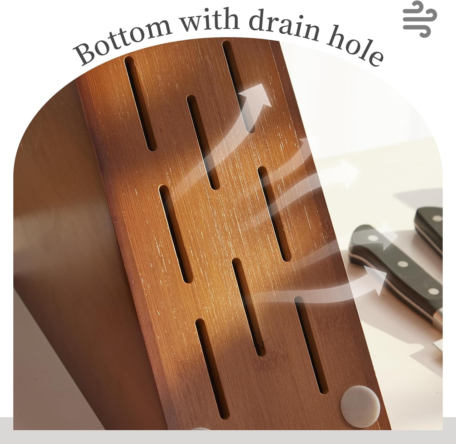 Kitsanery Knife Block 20 Slot