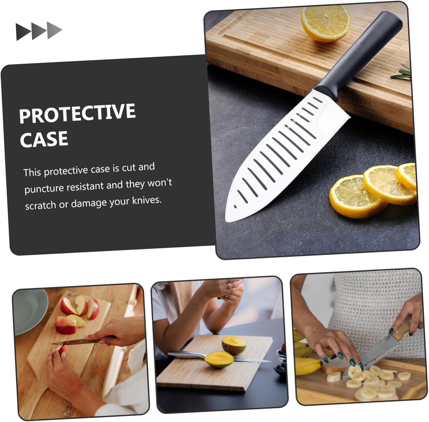 6-Piece Chef Knife Storage Case