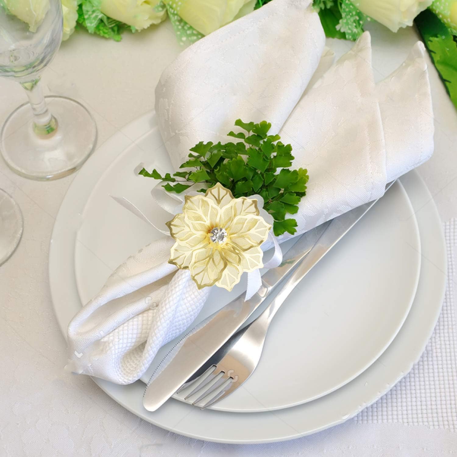Picowe Alloy Napkin Rings