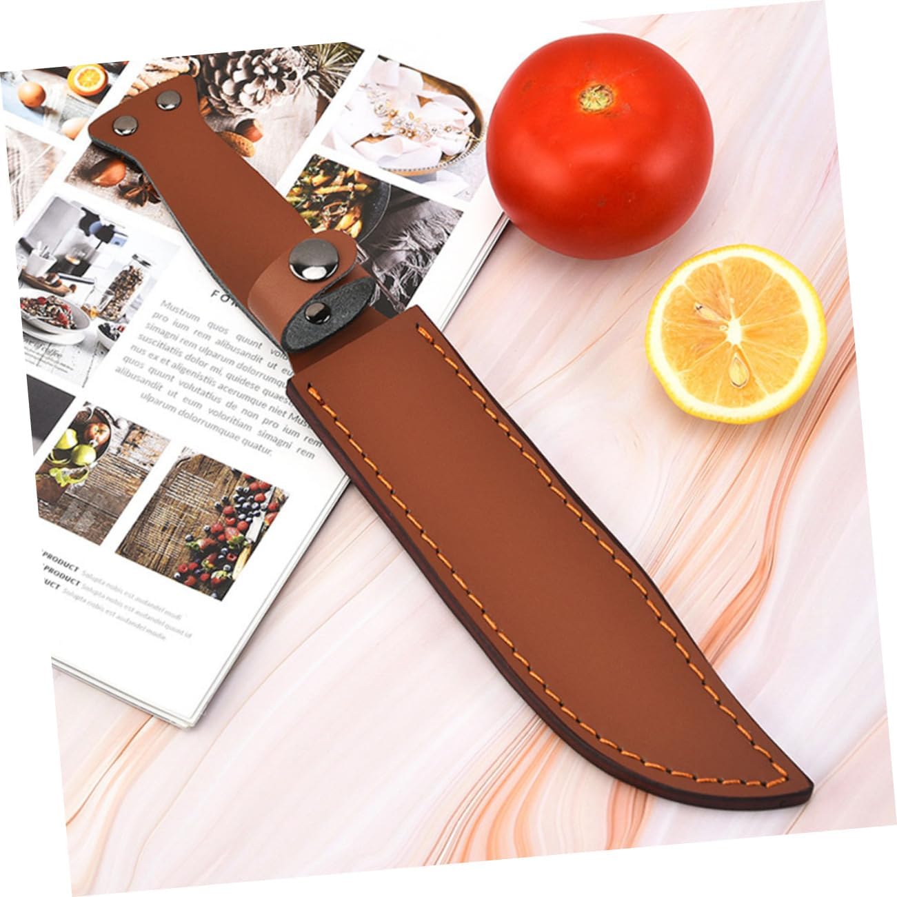 Leather Camping Cutter Sleeve