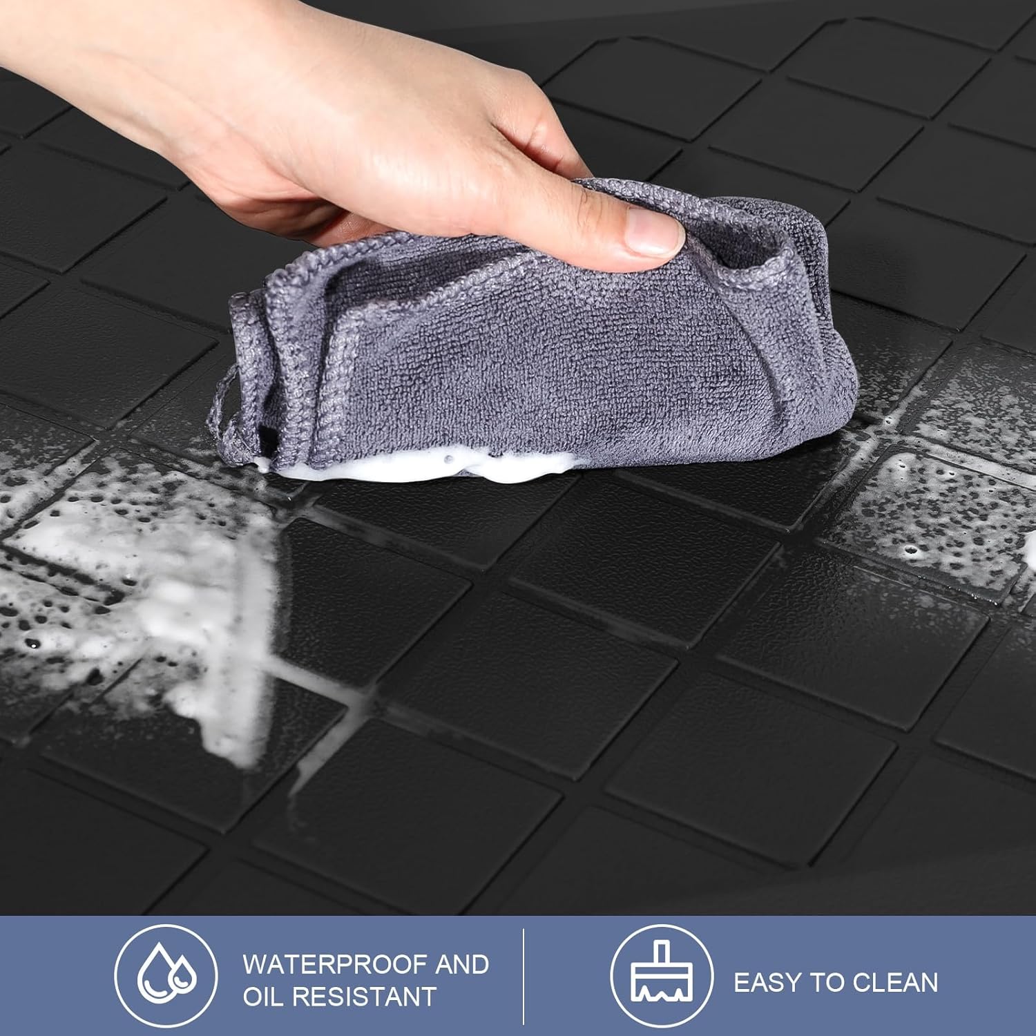 Cushioned Kitchen Mat 2-Pack Anti-Fatigue Heavy Duty Ergonomic Comfort