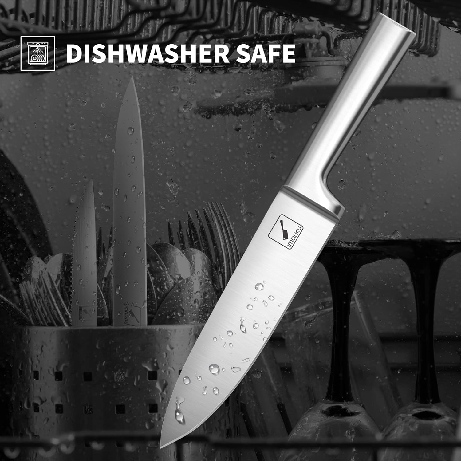 15-Piece Knife Set with Japanese Stainless Steel