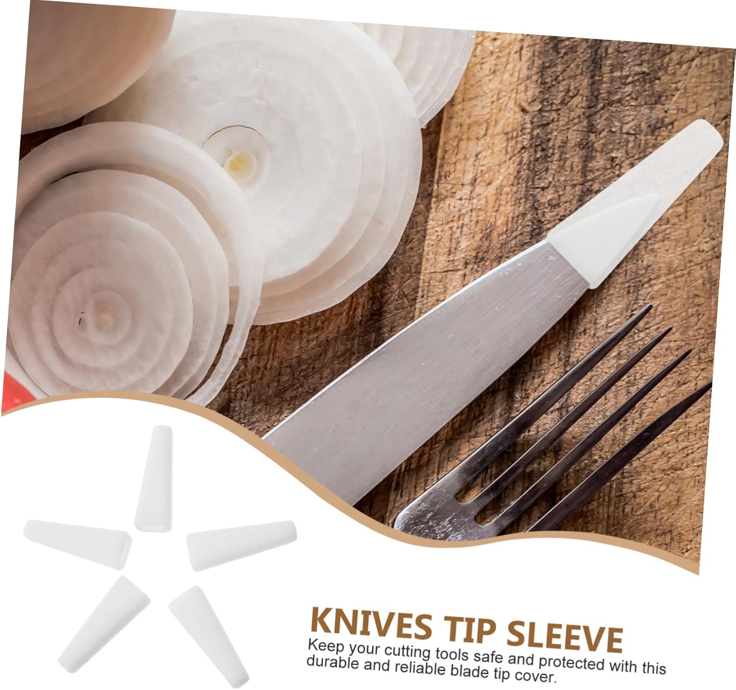 250PCS Chefs Knife Tip Guards Anti-Scratch Protection for Small Cutters