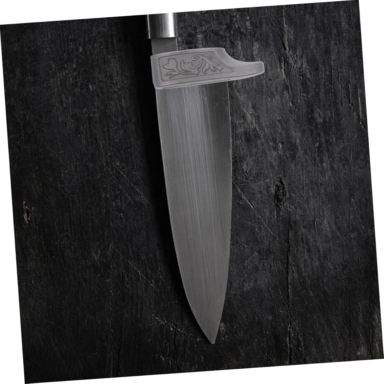 ORFOFE 2Pcs Stainless Steel Finger Guard for Knife Handle