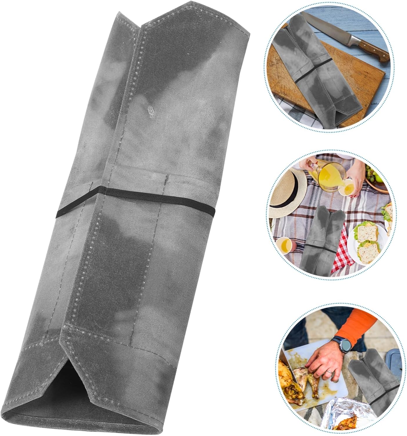 KICHOUSE Portable Chef Cutter Storage Bag