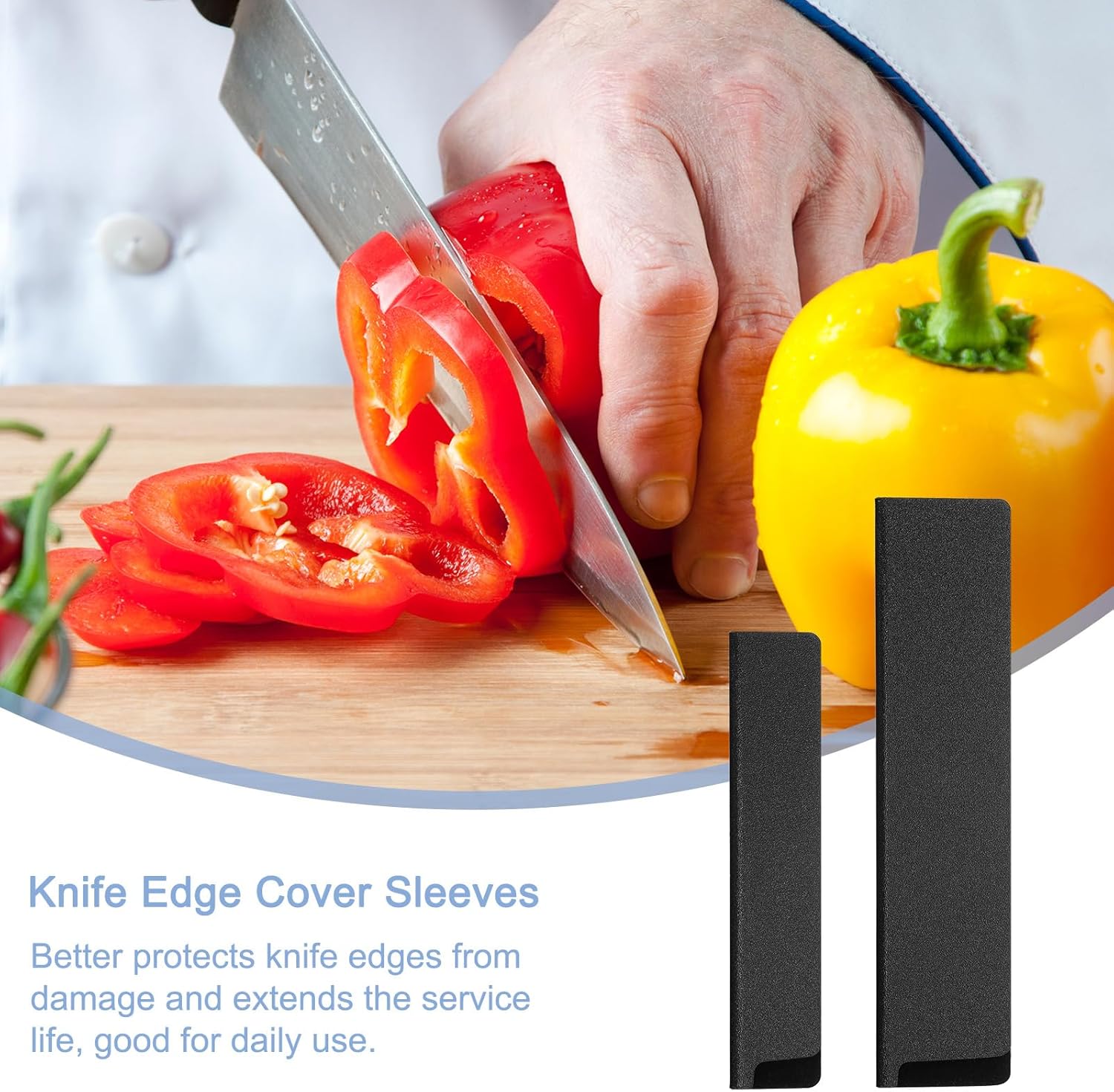 K Eliminated 5Pc Kitchen Knife Edge Guards Set