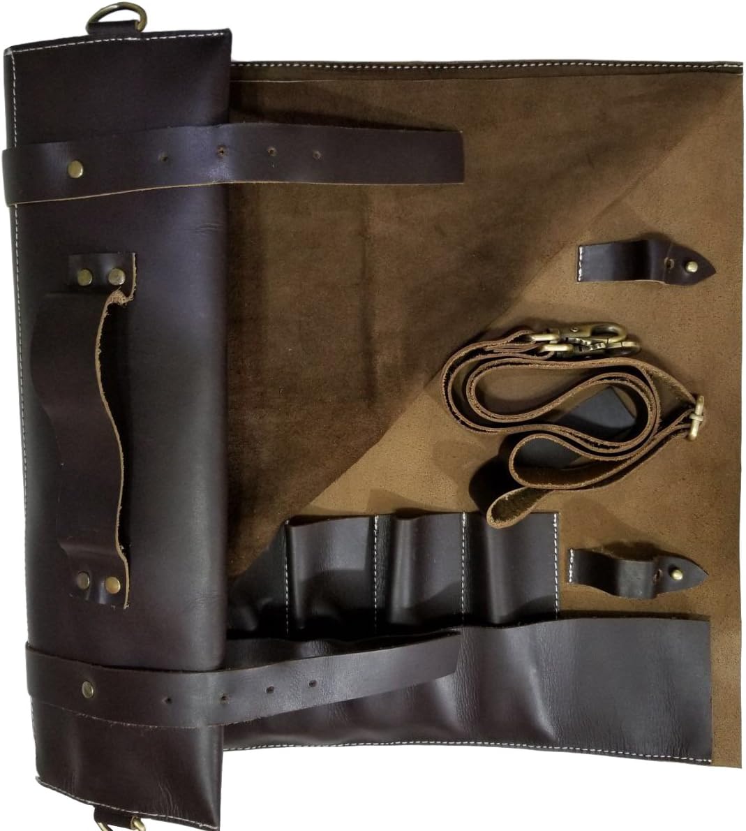 Premium Leather Chef Knife Bag