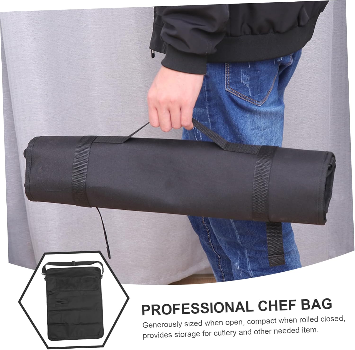 Crafted Professional Chef Case Roll Bag