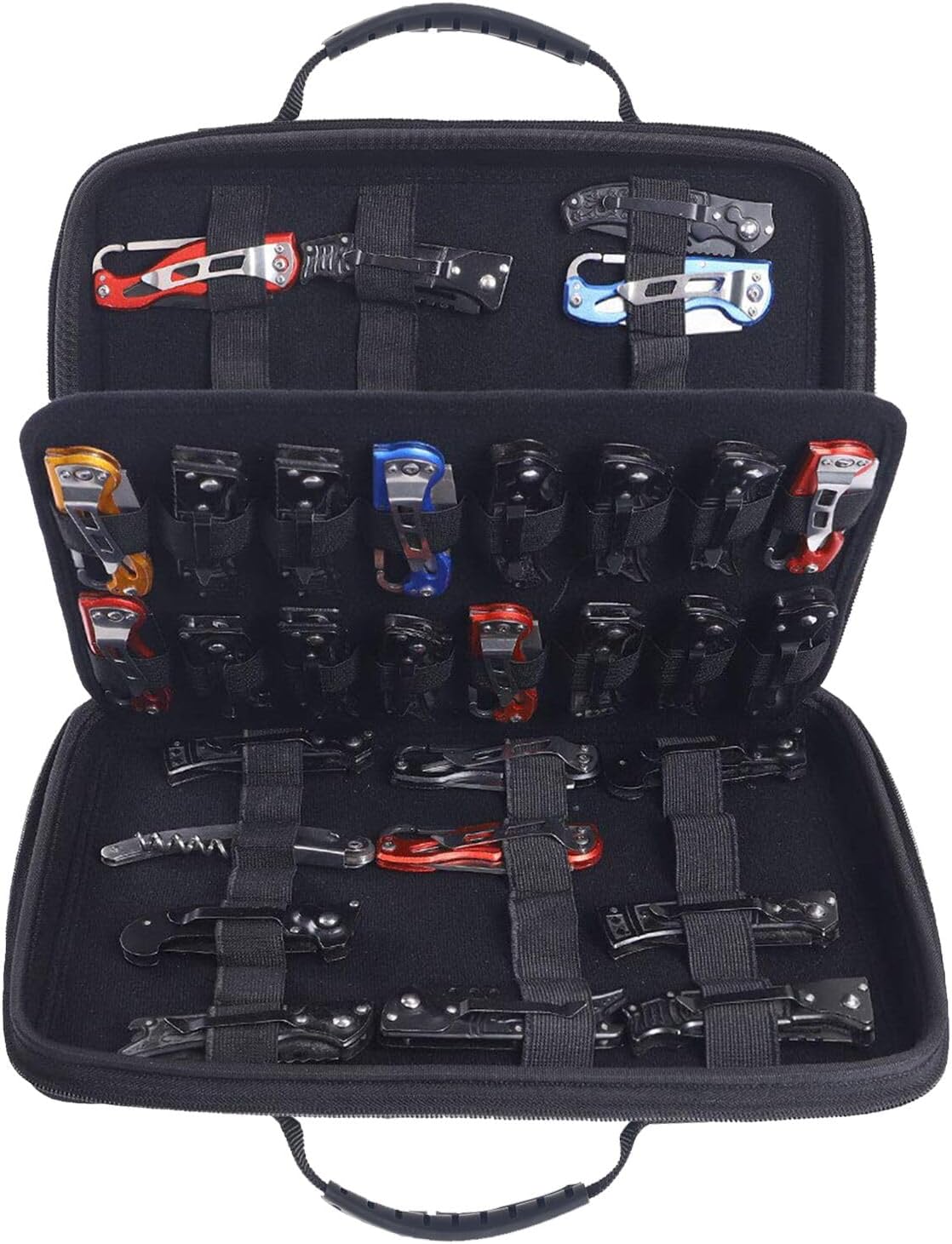 FOLDING KxFFIE KNAVE 61 SLOT POCkET CASE