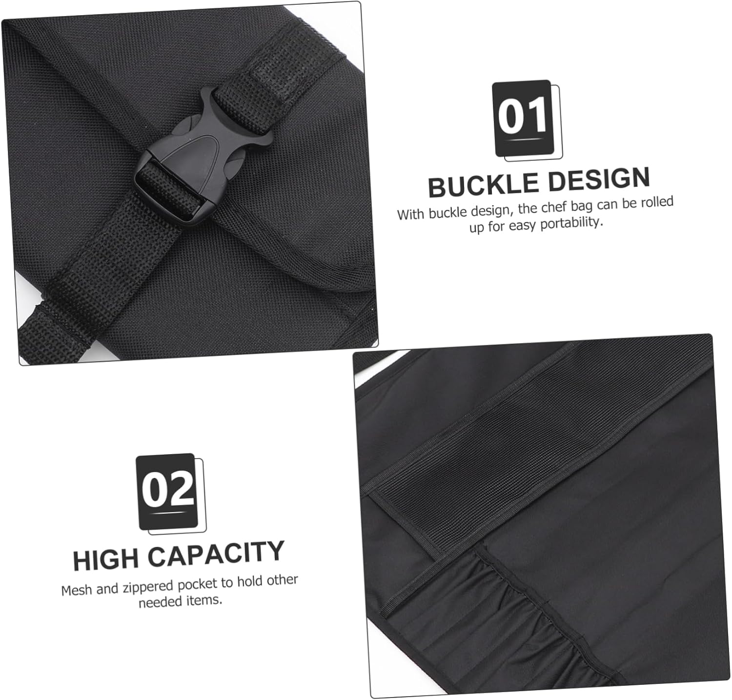 Crafted Professional Chef Case Roll Bag