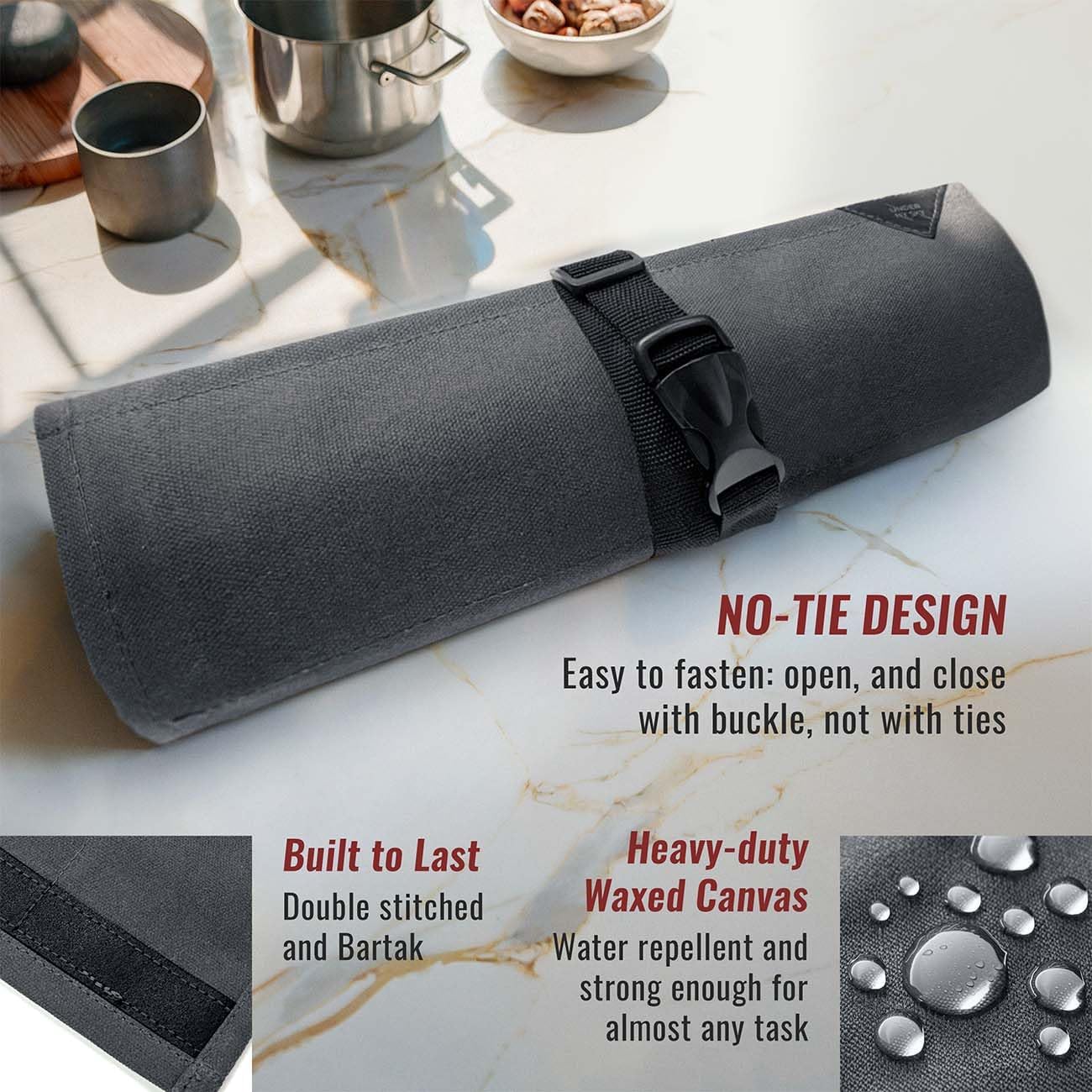 Under NY Sky Knives Roll Case